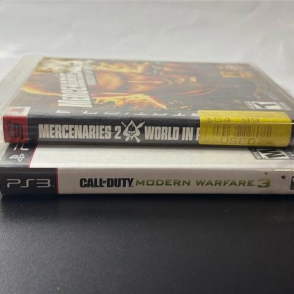 PS3 Game Bundle Mercenaries 2 & Call of Duty MW3